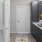 open well lit bathroom