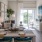 dining area with living room